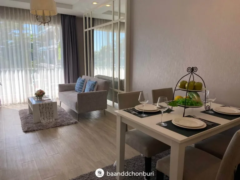 ขายคอนโด The Blu x Boutique condo ชิคๆ ทันสมัย วิวทะเล ใกล้ชายหาดบางแสน ชลบุรี