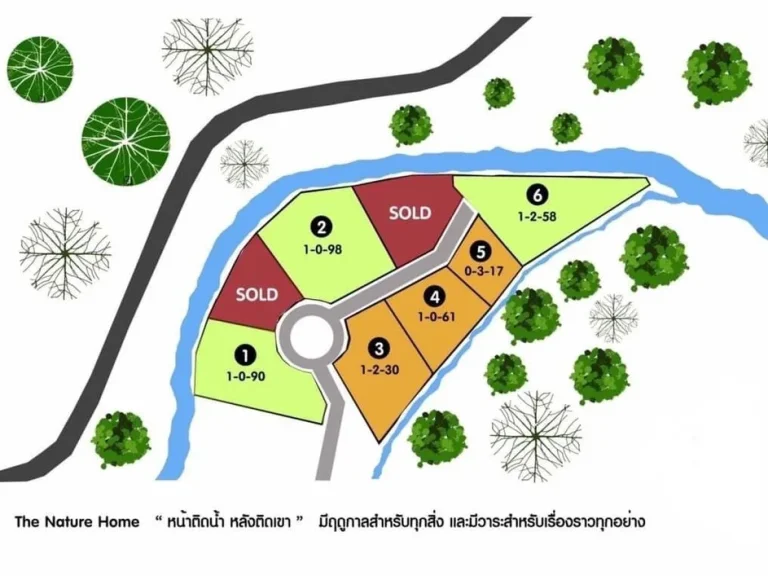 ขายที่ดินติดลำธาร มีต้นไม้ใหญ่ โขดหิน น้ำใสไหลเย็นทั้งปี หลังที่ดินติดภูเขามีน้ำไหลผ่าน อดอยสะเก็ด เชียงใหม่