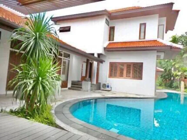 บ้านเดี่ยวพร้อมสระว่ายน้ำส่วนตัวและสวนรอบบ้าน สำหรับพักอาศัย Executive House with Private Pool amp Garden around For Residence