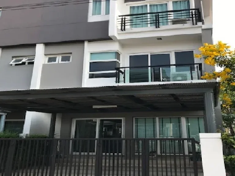 For Rent ให้เช่าทาวน์โฮม 3 ชั้น หลังใหญ่ โครงการ ชวนชื่น โมดัส โครงการ 2 วิภาวดีรังสิต ใกล้ IT Square