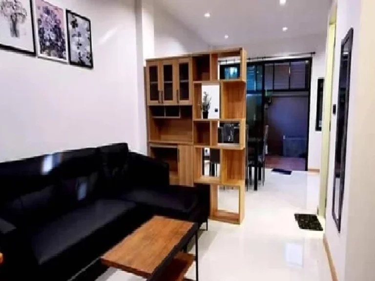 For Rent ให้เช่าทาวน์โฮม 35 ชั้น โครงการ เฮ้าส์นิช แจ้งวัฒนะ Haus Niche หลังมุม บ้านสวย Style Modern Loft