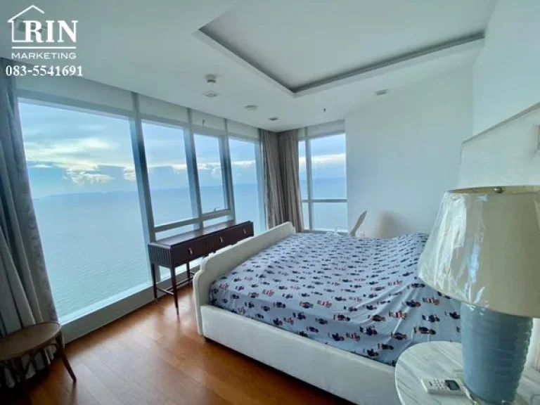 ขาย เดอะ ปาล์ม วงศ์อมาตย์ บีช พัทยา For sale The Palm Wongamat Beach Pattaya hight floor 98 Sqm S03-0848