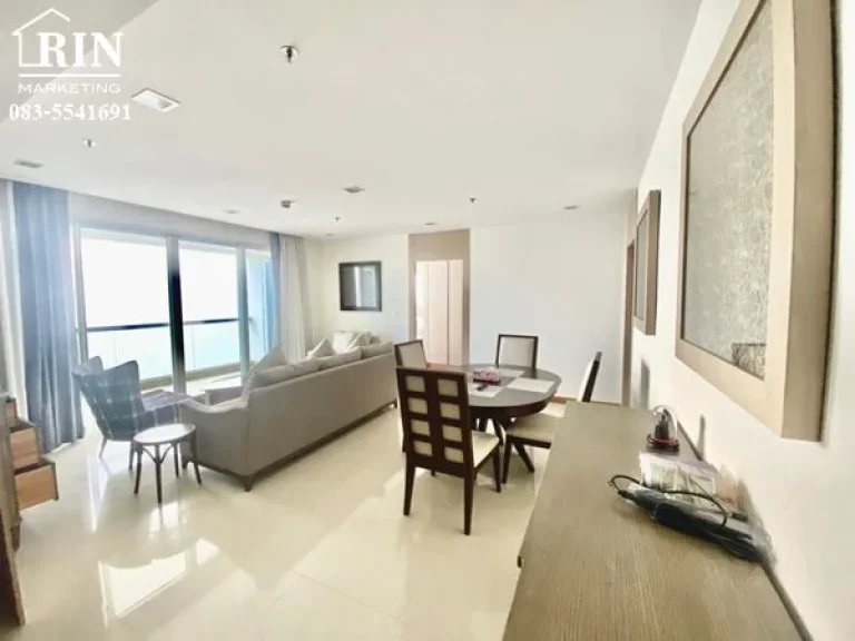 ขาย เดอะ ปาล์ม วงศ์อมาตย์ บีช พัทยา For sale The Palm Wongamat Beach Pattaya hight floor 98 Sqm S03-0848