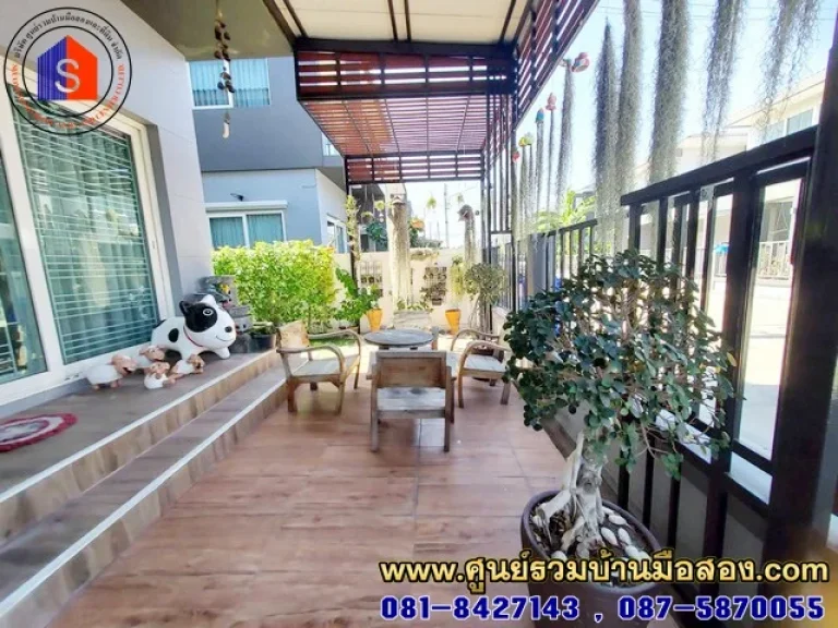 ขายบ้านแฝด 2 ชั้น ซ 51 หมู่บ้าน La villa ตรงข้าม Central Ayutthaya