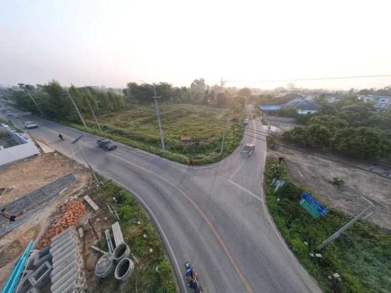 ขายที่ดินติดถนนสองด้านบ้านแหวนหางดงโฉนดพร้อมโอนราคาถูก