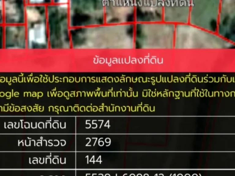 ขายที่ดิน อำเภอชุมพวง ตำบลโนนยอ ติดถนนชุมพวง-ทางพาด ห่าง รรภูมิสิทธิ์ 500 เมตร