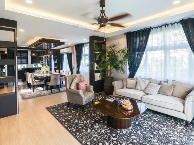 ขายบ้านสวยในโครงการ 10950 ตรว The Luxury Contemporary style Living in Chiang Mai