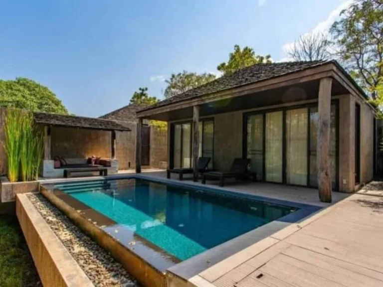 ขายบ้านพักตากอากาศ Private Pool villa มุติยา Muthiya ใกล้คีรีมายา ส่วนตัวมาก ตำแหน่งดี ขายถูก