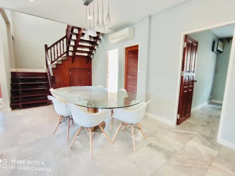 สำหรับเช่า บ้านเดี่ยวสวยพร้อมสวน For Rent Beautiful Single House with Garden