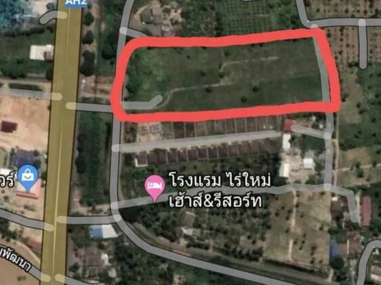 ขายที่ดิน 15 ไร่ ติดถนนเพชรเกษม ตำบลไร่ใหม่ ประจวบคีรีขันธ์