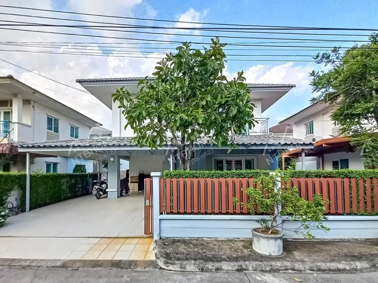 บ้านเดี่ยว 2 ชั้น คุณาภัทร 5 บ้านกล้วย-ไทรน้อย ทำเลดีเดินทางสะดวก