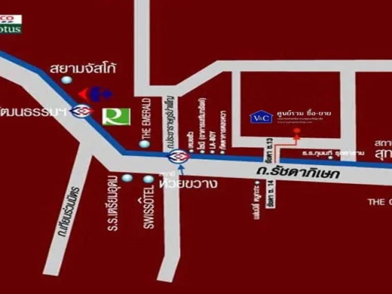 SALE คอนโดมิเนียม ชาโตว์ อินทาวน์ รัชดา 13 พื้นที่ 4380 ตรม ถรัชดาภิเษก เขตดินแดง กรุงเทพฯ