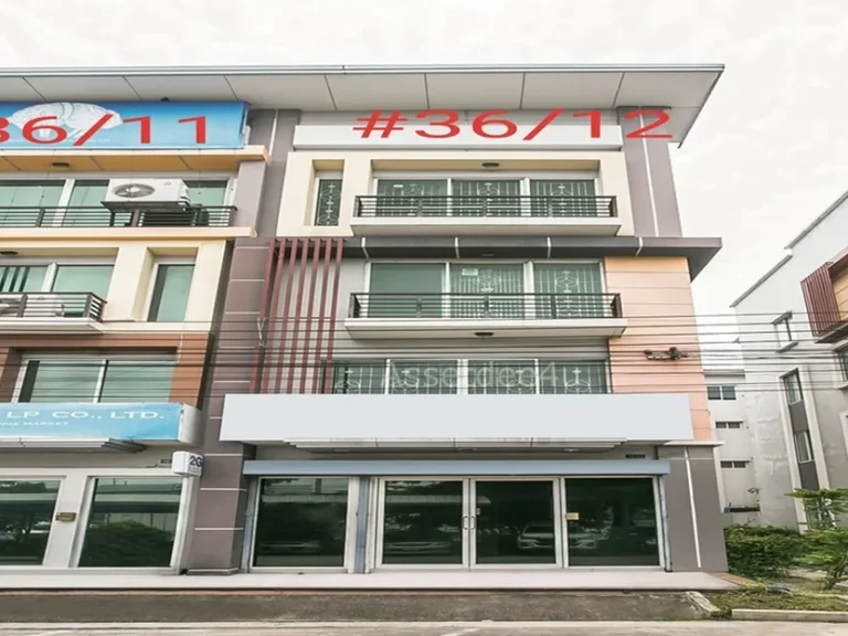 ให้เช่าโฮมออฟฟิศ 4 ชั้น พร้อมเฟอร์นิเจอร์สำนักงาน RK Biz Center มอเตอร์เวย์-พระราม9