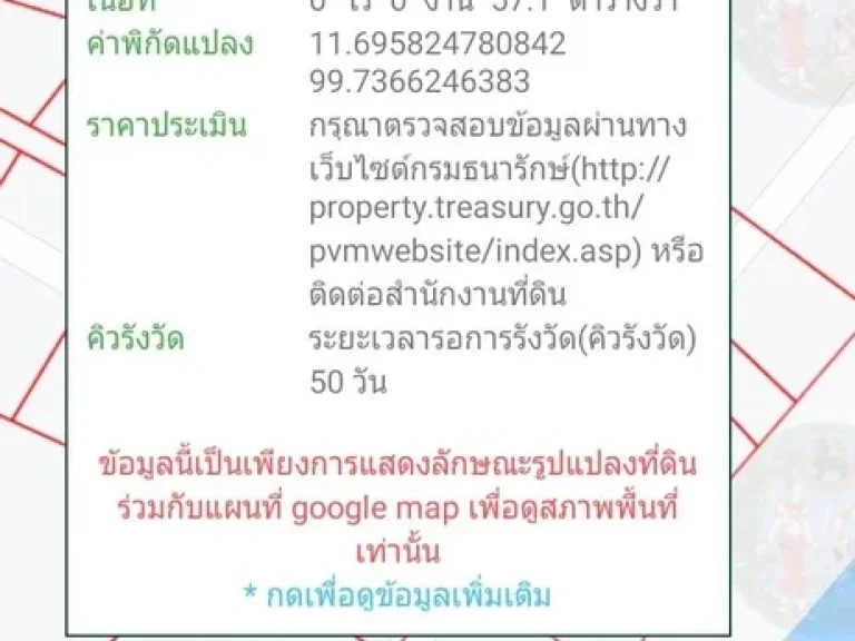 ขายที่ดิน อ เมืองประจวบฯ ติดทะเล หน้ากว้าง 10 X 22 เมตร