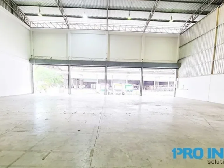 Warehouse for Rent ให้เช่าคลังสินค้า ขนาด 1125 ตรม ใกล้บางนาตราด ราคาไม่แพง