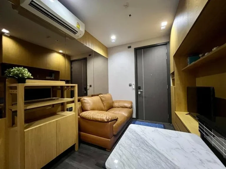 คอนโด The Line Asoke - Ratchada ของ Sansiri 1BED ให้เช่า Built-in พร้อมอยู่