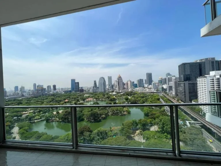 Luxury Penthouse 185 Ratchadamri 3 Bedroom 1 Maid for rent ให้เช่า ห้องเพ้นท์เฮ้าส์ 3 ห้องนอน 198 sqm ห้องใหม่ ชั้นสูง วิวสวนลุม