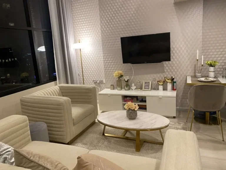 คอนโดให้เช่า Knightsbridge Prime Sathorn ห้องแต่งสุดหรู Duplex 37 ตรม ชั้น 32 ทิศเหนือ