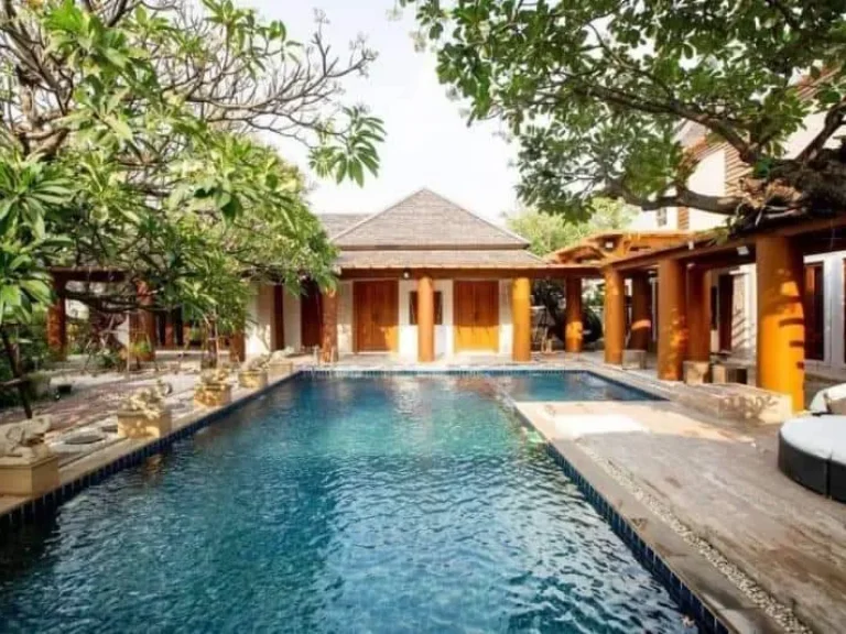 ด่วน ลดสุด ขายบ้านเดี่ยว นวลจันทร์ รามอินทรา SALE Luxury Detached House with Private Pool 386ตรว บ้านไม้สักแท้ บ้านหรูพร้อมสระว่ายน้ำ ใกล้ทางด่ว