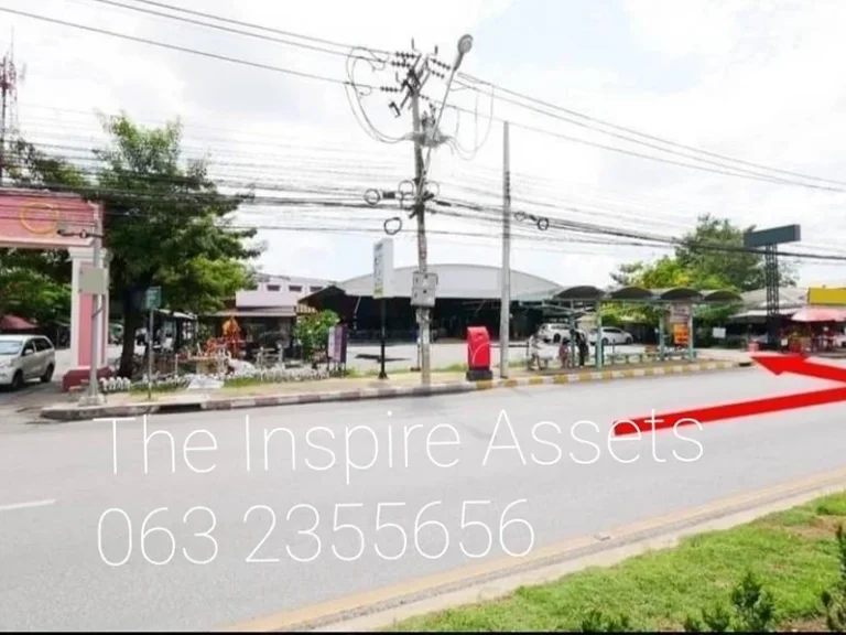 ขายที่ดิน บางบัวทอง นนทบุรี ริมถนนบางกรวยไทรน้อย 6 เลน - เนื้อที่ 965 ตรว 2ไร่ 1งาน 65ตรว