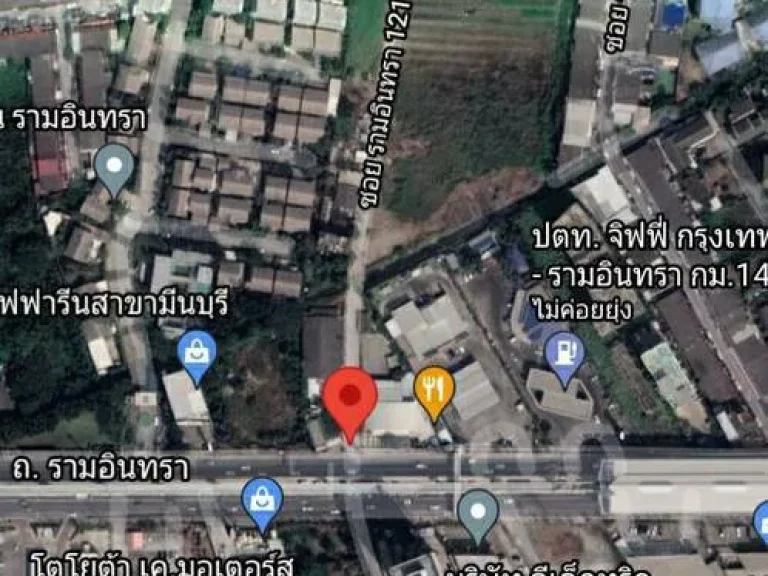 ขายที่ดิน 45-3-87 ไร่ ติดถนนรามอินทรา ห่างรถไฟฟ้าสีชมพู สถานีเศรษฐบุตร เพียง100ม เขตมีนบุรี กรุงเทพๆ