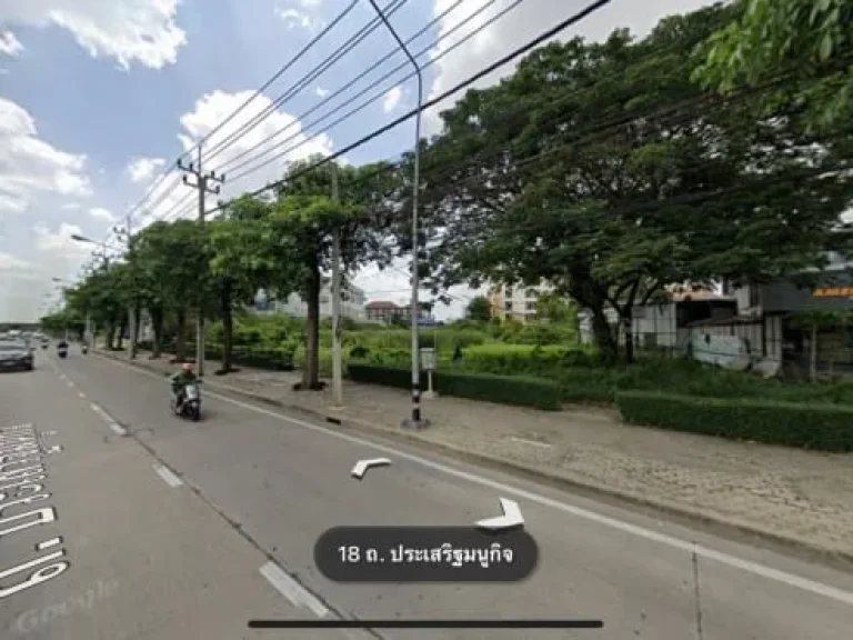 ขายที่ดินติดถนนเกษตร-นวมินทร์ ใกล้ซอยประเสริญมนูกิจ 37