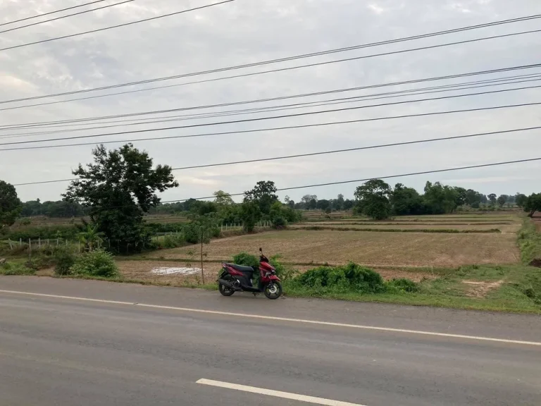 ขายที่ดินสวยติดถนนสี่เลนส์เส้น 226 อุทุมพรพิสัย-ศรีสะเกษ ราคาไม่แพง