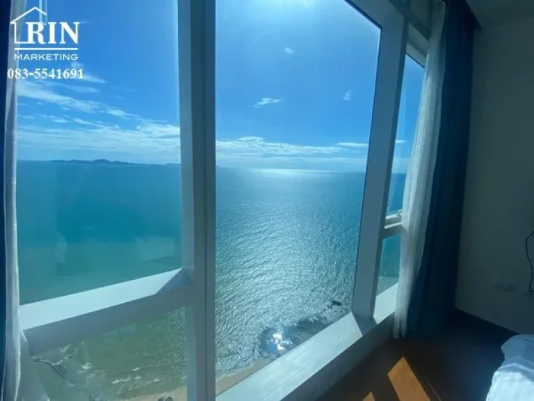 ขาย เดอะ ปาล์ม วงศ์อมาตย์ บีช ในพัทยา For SaleThe Palm Wongamat Beach Front Pattaya 1Beds Sea view S03-0915