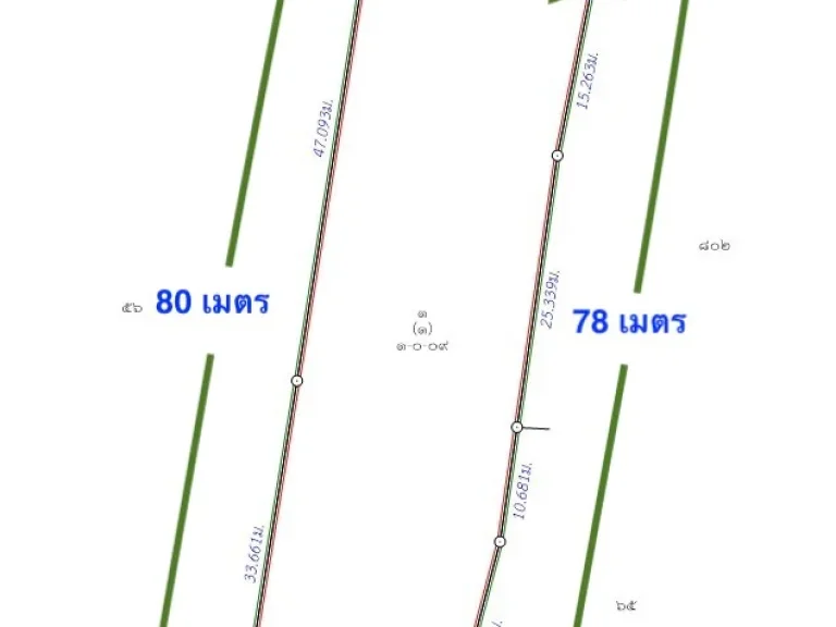 ขายที่ดิน ถนนรัตนาธิเบศร์ ซอย 17 แยก3 ขายใกล้เคียงราคาประเมิน