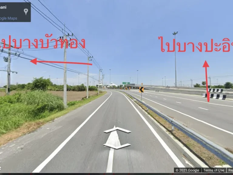 ขายที่ดิน 1-2-436 ไร่ 5560 X 5875 เมตร ติดถนนใหญ่ ใกล้ทางแยกต่างระดับบางโพธิ์ใต้ บางเดื่อ เมืองปทุมธานี