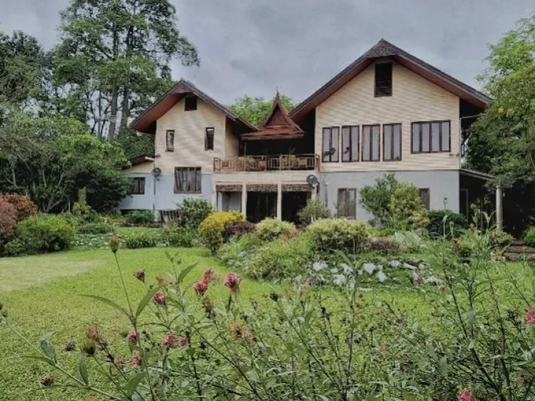 Villa khao yai for sale ขายบ้านพักตากอากาศเขาใหญ่ 3 ไร่ อยู่เส้นธนะรัชต์ ท่าช้างบ้านไร่ หมูสี บ้านสวยพร้อมสวนขนาดใหญ่ ใกล้อุทยานแห่งชาติเขาใหญ่