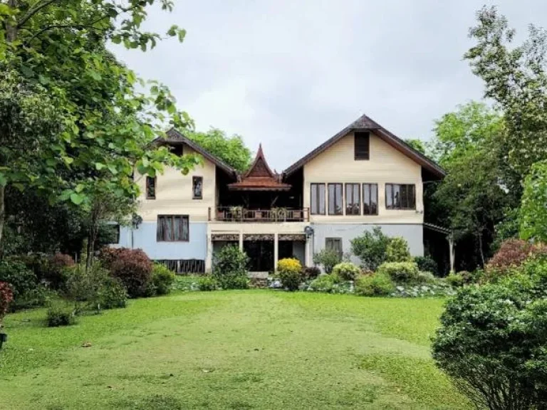 Villa khao yai for sale ขายบ้านพักตากอากาศเขาใหญ่ 3 ไร่ อยู่เส้นธนะรัชต์ ท่าช้างบ้านไร่ หมูสี บ้านสวยพร้อมสวนขนาดใหญ่ ใกล้อุทยานแห่งชาติเขาใหญ่