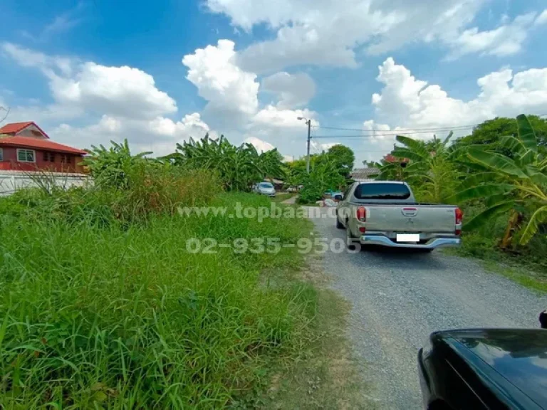 ขายที่ดิน ซอยกันตนา ถนนกาญจนาภิเษก อำเภอบางใหญ่ นนทบุรี