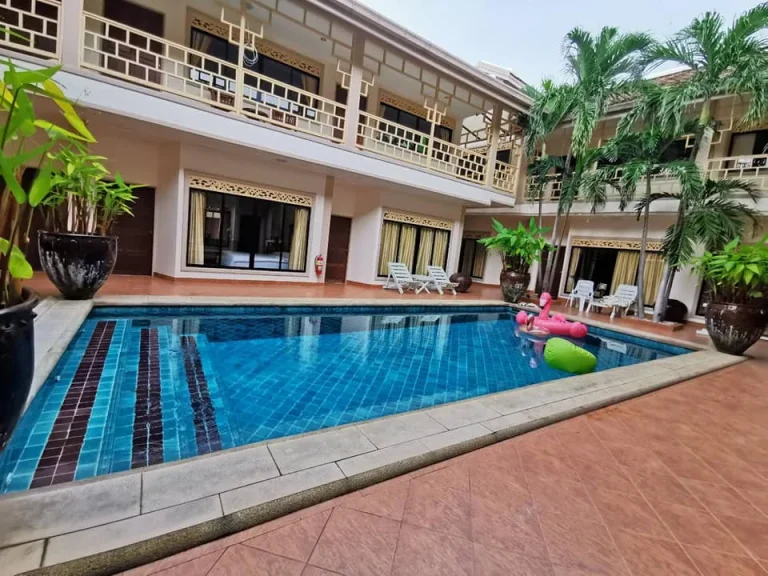 โรงแรม Pool Villa tinee พัทยา 206 ตรว 28 ห้องนอน ทัพพระยา ซ15 พัทยาใต้ เมืองพัทยา บางละมุง ชลบุรี