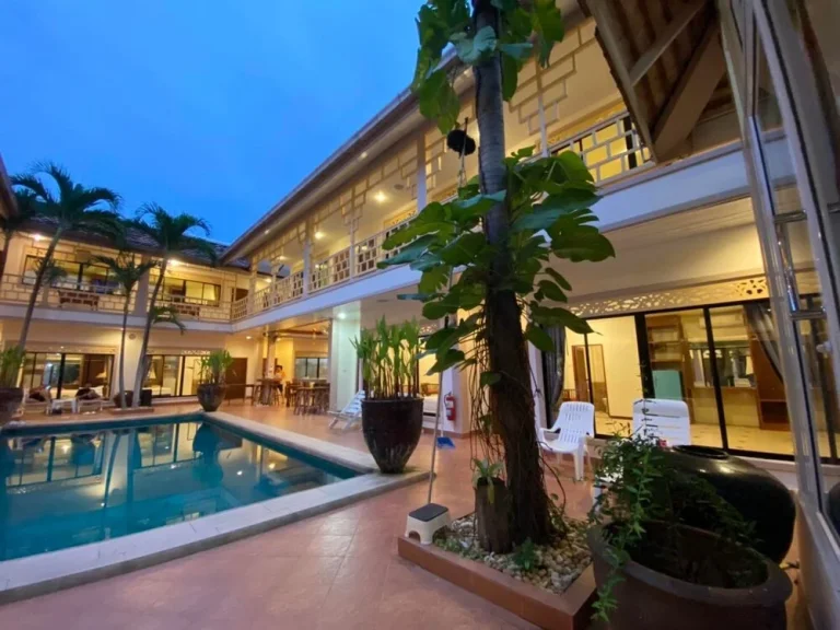 โรงแรม Pool Villa tinee พัทยา 206 ตรว 28 ห้องนอน ทัพพระยา ซ15 พัทยาใต้ เมืองพัทยา บางละมุง ชลบุรี