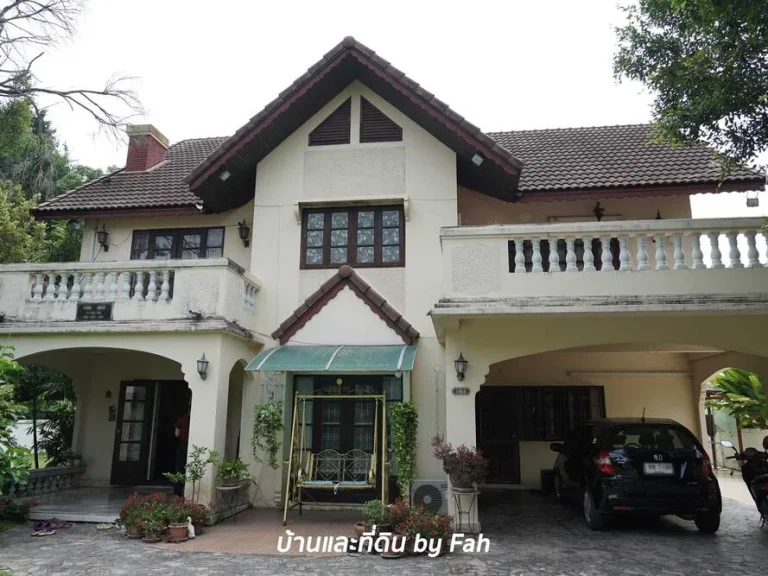 บ้านเดี่ยว 2 ชั้น สุดคลาสิก บรรยากาศดี ทำเลดีมาก ใกล้เมือง ถมหิดล เชียงใหม่