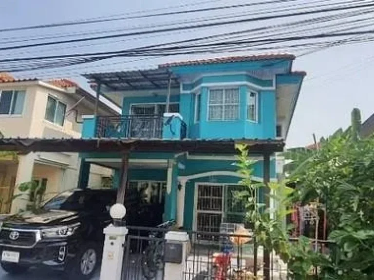 For Sale บ้านเดี่ยว 2 ชั้น หมู่บ้านชวนชื่นอุดมสุข กาญจนาภิเษก34