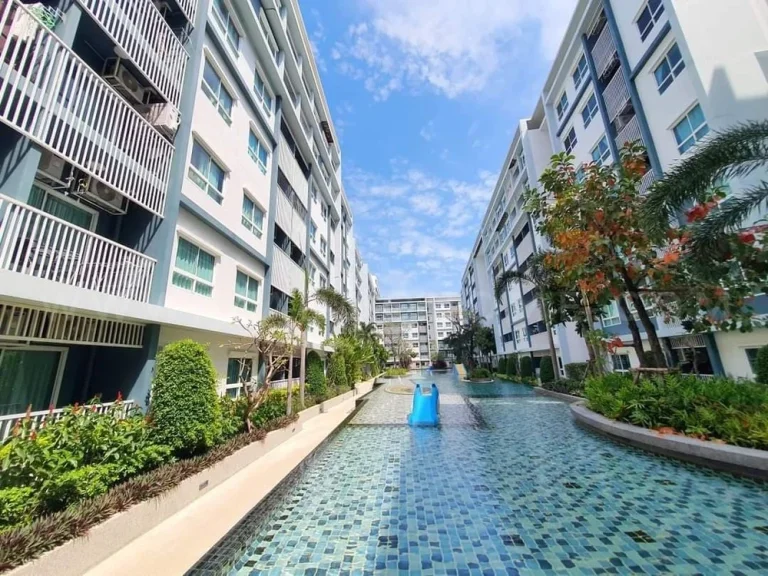 ขายห้องสวยใกล้ทะเล เดินไปทะเลเพียง 200 เมตร โครงการ เดอะทรัส หัวหิน The trust Condo Huahin