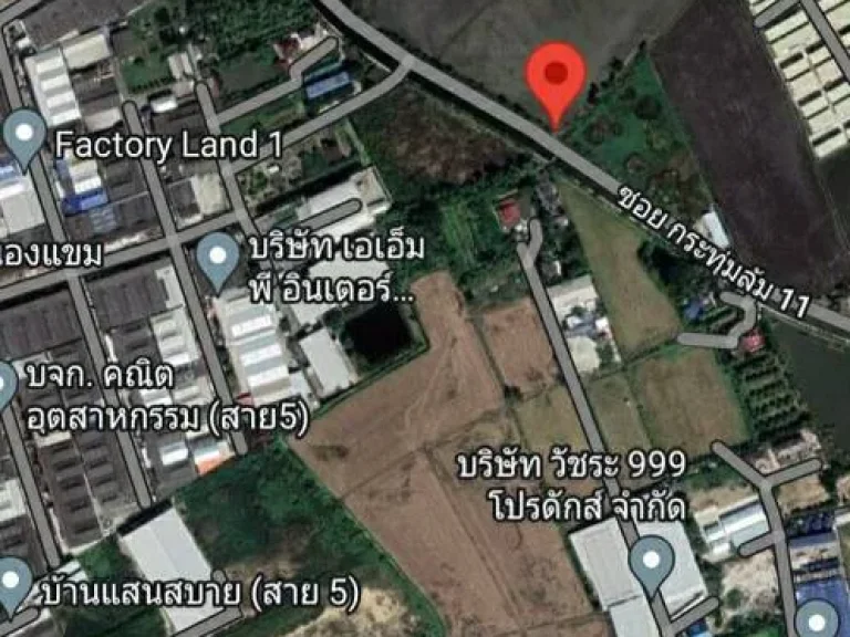 ขายที่ดิน 50-1-38 ไร่ ถนนพุทธมณฑลสาย5 ซอยแจ็คสัน ตไร่ขิง อสามพราน จนครปฐม