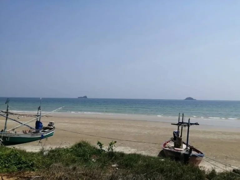 ที่ดิน ติดทะเล เขาเต่า หัวหิน 7 ไร่ กว่า หาดสวย น้ำใส บรรยากาศดีมาก