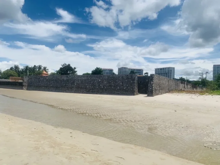 ที่ดินสวย ติดทะเล หัวหิน หาดสวย 2 ไร่กว่า ใกล้ร้านอาหารชมทะเล