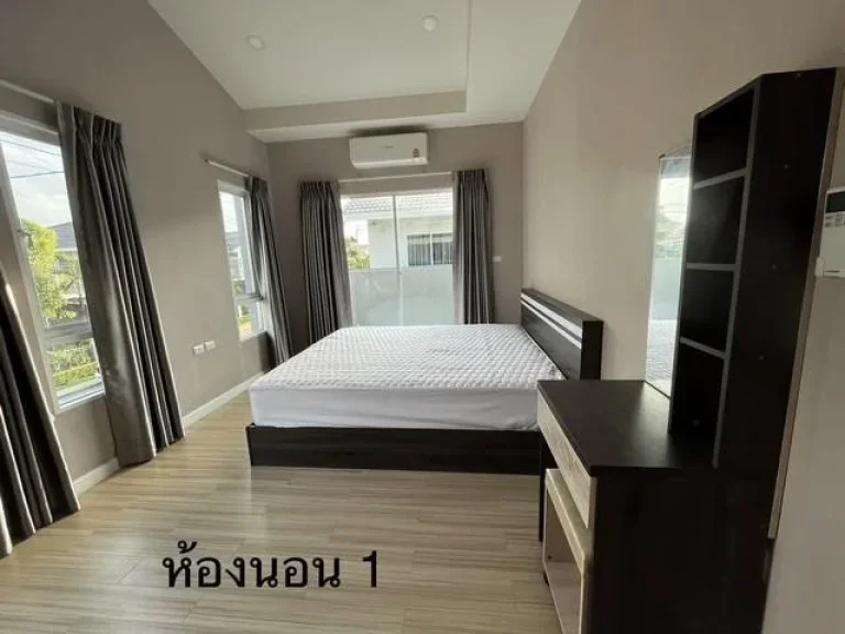 For Rent บ้านเดี่ยว หมู่บ้านเพอร์เฟคพาร์ค แจ้งวัฒนะ เฟอร์นิเจอร์ครบพร้อมอยู่