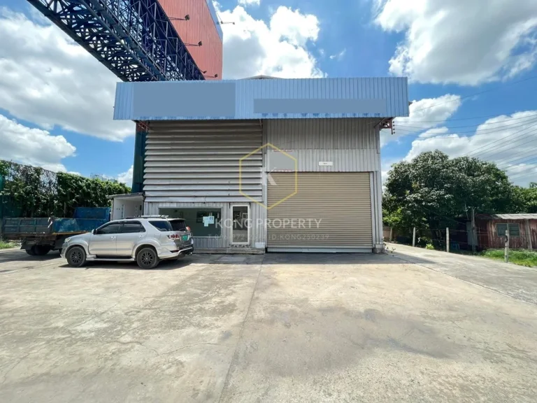 ให้เช่าโกดัง พร้อมออฟฟิศ พท1 ไร่ ติดถนนใหญ่ เขตลาดกระบัง กรุงเทพ Warehouse for rent with office Lat Krabang District Bangkok