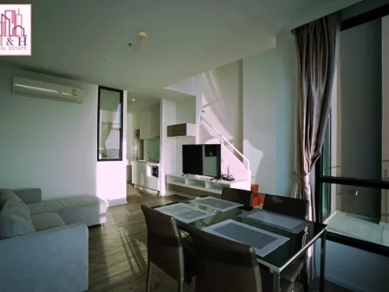 ขายคอนโด ไนท์บริดจ์ ดิ โอเชี่ยน ศรีราชา Duplex Seaview 69ตรม 1นอน 2น้ำ เฟอร์ครบพร้อมอยู่