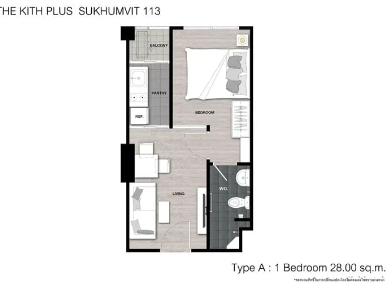 ขายคอนโด เดอะคิท พลัส สุขุมวิท 113 ใกล้รถไฟฟ้า BTS สำโรง