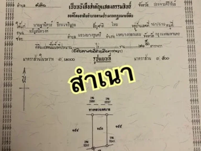 บ้านสมอโพรง ขายทาวน์เฮ้าส์ ขนาด 26 ตรว พร้อมเฟอร์นิเจอร์ครบเซ็ต อำเภอหัวหิน