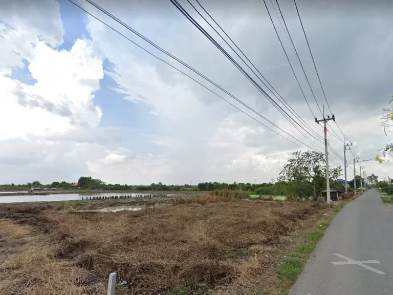 ขายที่ดินแปดริ้ว 279 ตรว ติดถนนลาดยาง ใกล้สถานีรถไฟบางเตย - 23 กม อเมือง จฉะเชิงเทรา