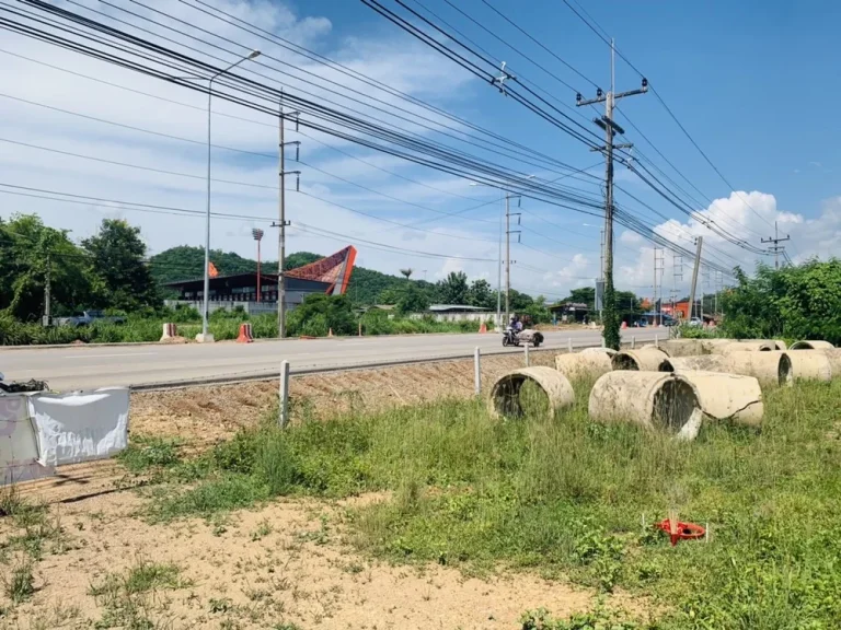 ขายที่ดินเปล่า ถมเสมอถนน ติดถนนสาย 3208 จังหวัดราชบุรี