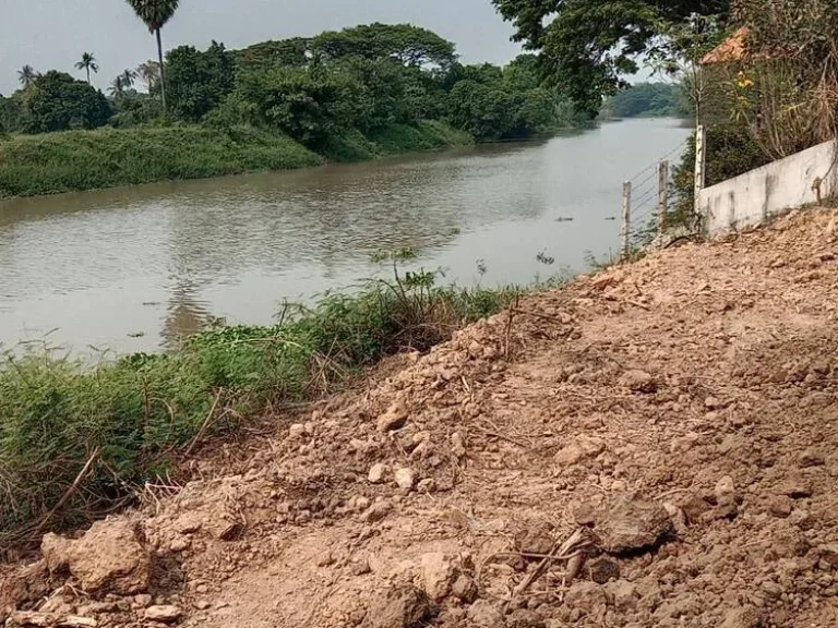 ขายที่ดิน ติดแม่น้ำท่าจีน อำเภอเดิมบาง จังหวัดสุพรรณบุรี