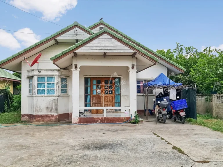 บ้านเดี่ยวชั้นเดียว 80 ตรว ถนนโยธาธิการนนทบุรี ทำเลใกล้วัดมะเกลือ